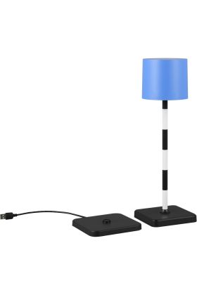 Trio Fernandez R54096312 blauwe tafellamp voor buiten