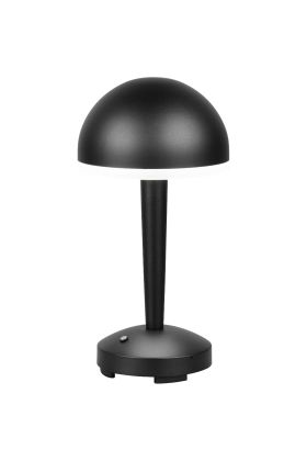 Trio Mendorez R54541132 zwarte tafellamp op batterijen
