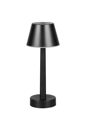 Reality Vidal R54991132 zwart oplaadbaar tafellampje