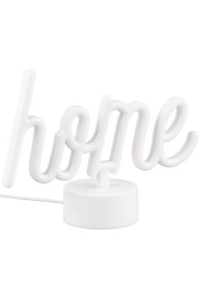 Tafellamp Home wit 24cm