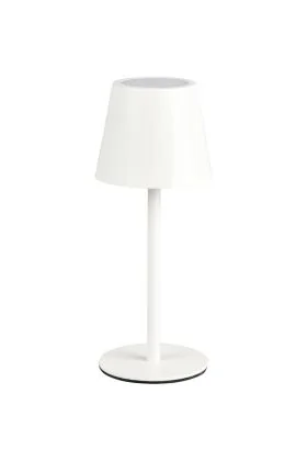 Reality Diaz R55961131 witte oplaadbare tafellamp voor buiten