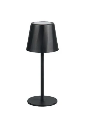 Reality Diaz R55961132 zwarte oplaadbare tafellamp voor buiten