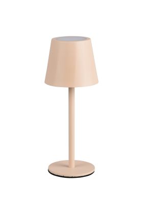 Reality Diaz R55961166 zand kleurige oplaadbare tafellamp voor buiten