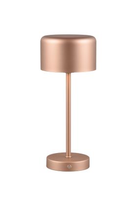 Trio Jeff R59151165 koffie kleurige tafellamp op batterijen