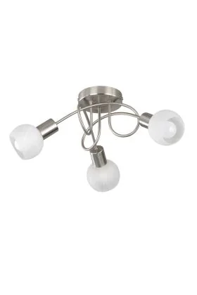 Trio Antibes R60173007 plafonnière nikkel