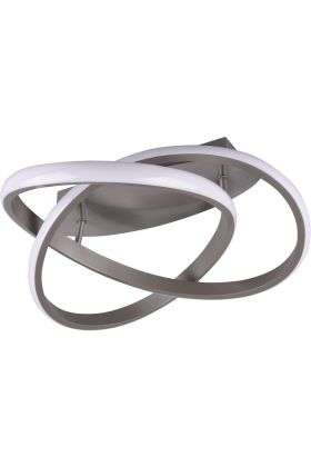 Trio Course R62051107 stalen plafondlamp