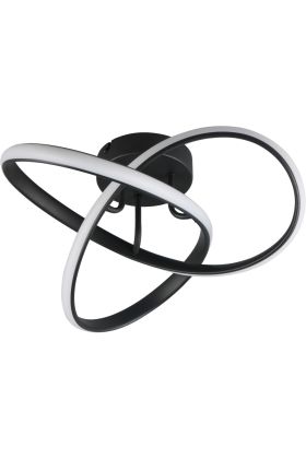 Reality Meo R62101132 zwarte plafondlamp