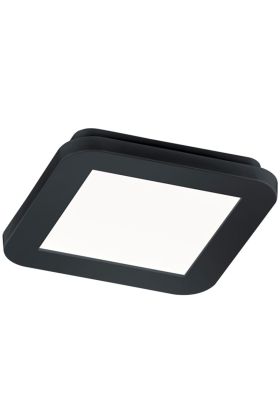 Trio Camillus R62931032 zwarte badkamer plafonniere