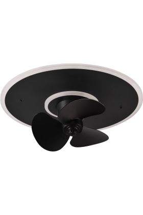 Reality Sortland R67393132 zwarte plafondventilator