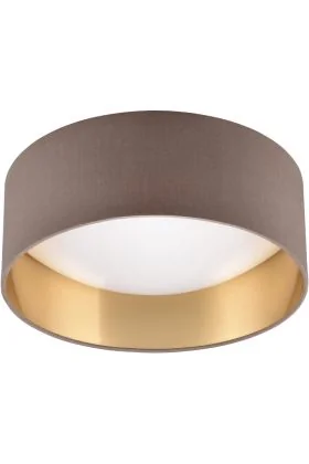 Trio Locarno R64191141 taupe kleurige plafondlamp