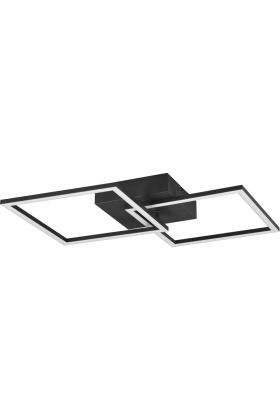 Trio Trail R64492132 zwarte plafondlamp