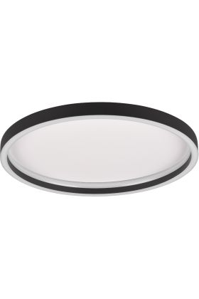 Plafonniere Rotonda zwart 35cm