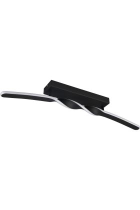 Reality Ginko R65791132 zwarte sierlijke plafondlamp