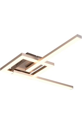 Reality Viale R67303107 staal kleurige plafondlamp