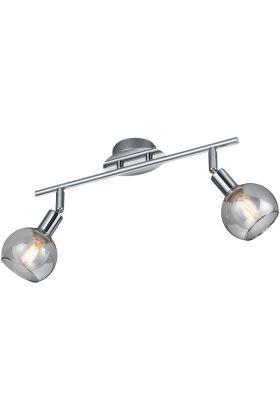 Trio Brest R80592006 chromen spot met rookglas