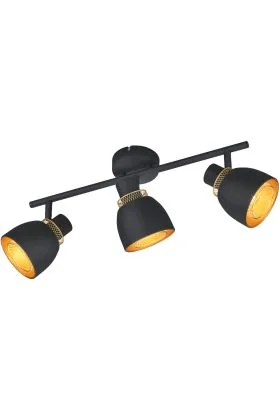 Trio Punch R80813032 zwart met gouden spot