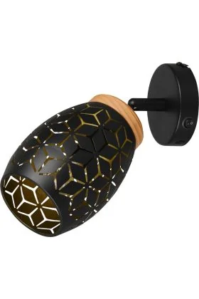 Reality Bidar R81571780 zwart met goudkleurige spot
