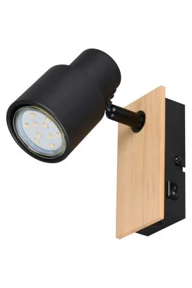 Casalum Pierre R81981732 zwarte spot met hout
