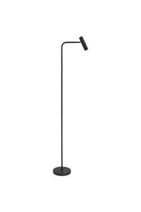 Freelight Undici S3701Z zwarte vloerlamp met 4cm spot voor 35mm GU10 lampen