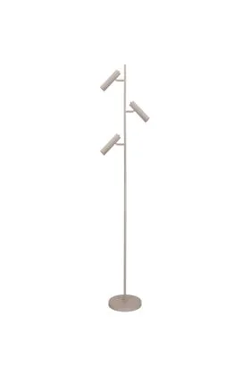 Freelight Undici S3703C creme vloerlamp met drie spotjes van 15cm lang voor 35mm GU10 lampen