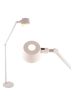 Freelight Sovrano S5741C creme kleurige vloerlamp