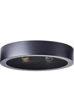 Brilliant Sandros 99734/06 mat zwarte plafonniere