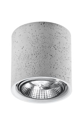 Plafondlamp Cullo beton 14cm
