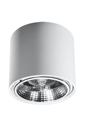 Sollux Tube SL.0695 witte plafondlamp AR111 ES111