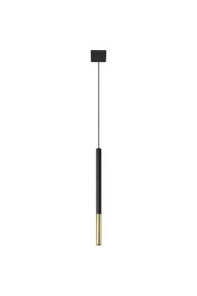 Sollux Mozaica SL.0891 zwart met gouden hanglamp
