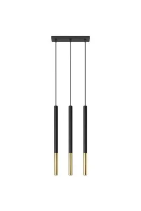 Sollux Mozaica SL.0892 zwart met gouden hanglamp