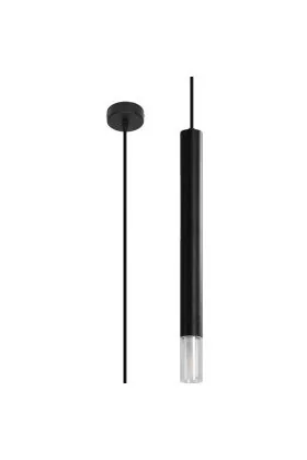 Sollux Wezyr SL.0960 zwarte hanglamp