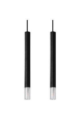 Sollux Wezyr SL.0961 zwarte hanglamp