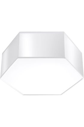 Sollux Sunde SOL1056 witte plafondlamp van kunststof