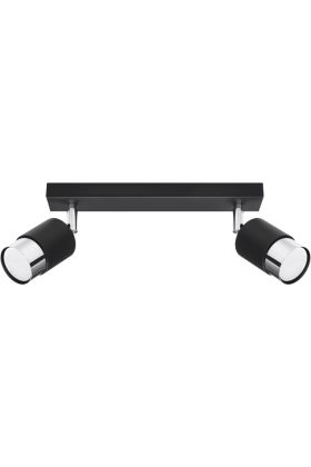 Spot Nero SOL1065 zwarte spot met chroom