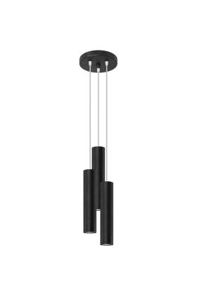 Sollux Lagos SOL1079 mat zwarte hanglamp