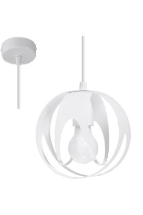 Sollux Tulos SOL1083 mat witte hanglamp