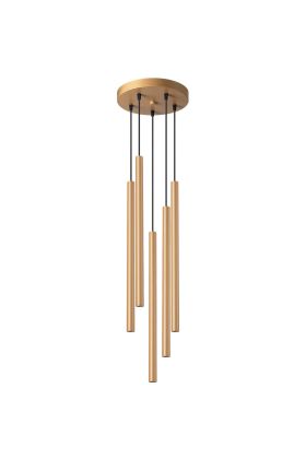 Sollux Pastelo SL.1174 mat goud kleurige hanglamp