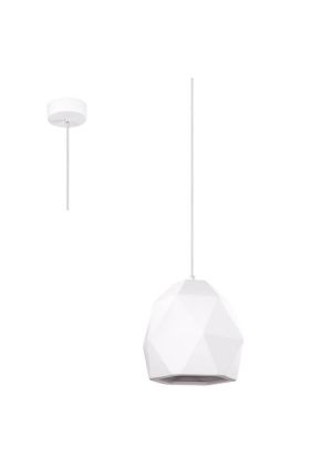 Sollux Mint SL.1251 witte hanglamp van keramiek