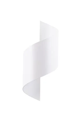 Sollux Talassa SL.1308 wit metalen gebogen wandlamp