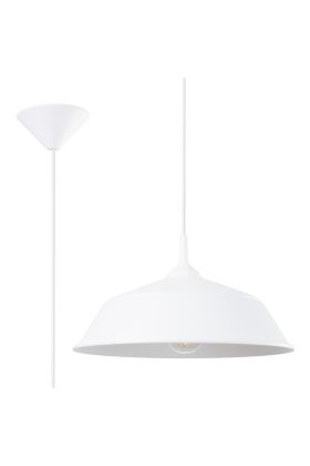 Sollux Frika SL.1327 wit metalen hanglamp