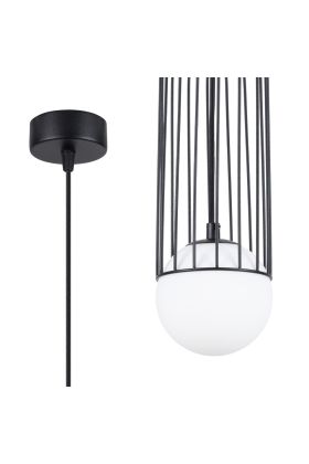 Sollux Brina SL.1332 zwarte hanglamp
