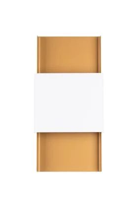 Sollux Durlin SL.1353 wit met goudkleurige wandlamp