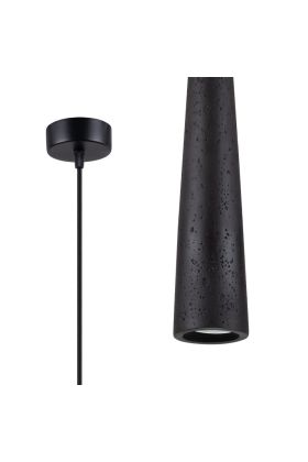 Sollux Electra SL.1355 zwart betonnen hanglamp