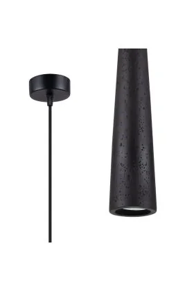 Sollux Electra SL.1355 zwart betonnen hanglamp