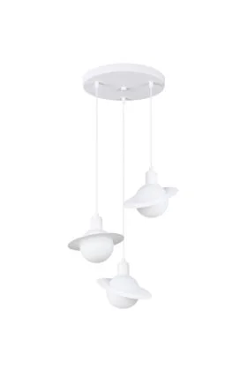 Sollux Hyperion SL.1357 witte hanglamp planeten