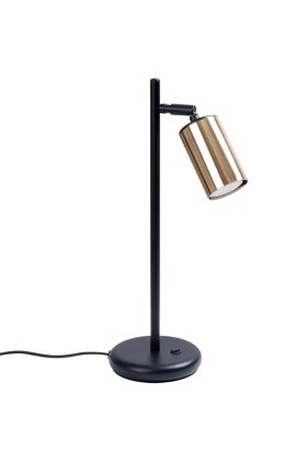 Sollux Winx SL.1389 zwarte tafellamp met gouden spot