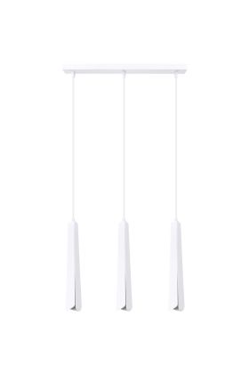 Sollux Prism SL.1399 wit metalen hanglamp