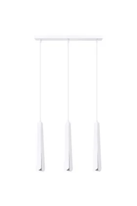 Sollux Prism SL.1399 wit metalen hanglamp
