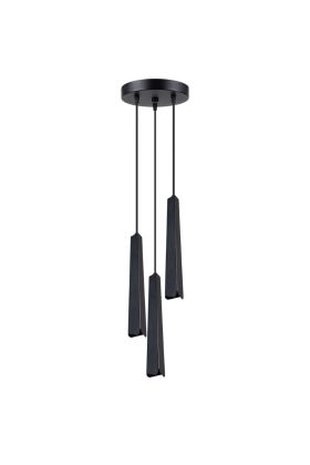 Sollux Prysm SL.1401 zwart metalen hanglamp