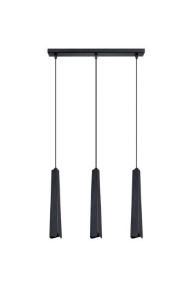 Sollux Prysm SL.1402 zwart metalen hanglamp
